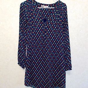 Blue multicolored Daniel Rainn Dress size Medium